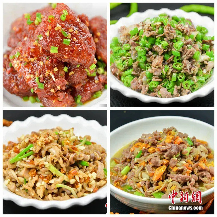 衡阳小炒拼图。记者 鲁毅 摄