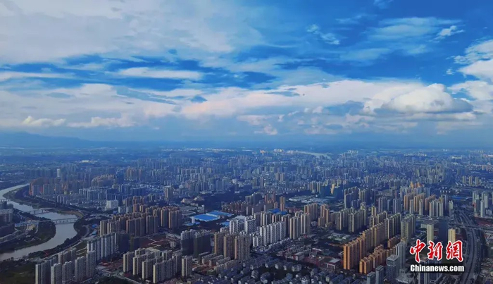 衡阳高新区航拍图。衡阳市委宣传部供图