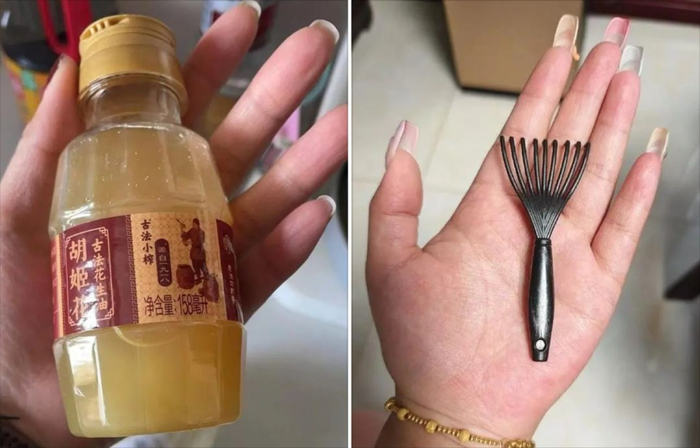 △网友购买到的迷你尺寸产品。（图源网络）