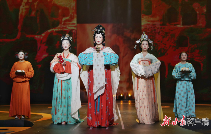 ▲《绝色敦煌之夜》惊艳世界。