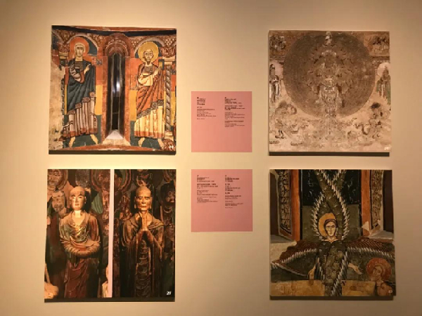 ▲“从敦煌到伊比利亚半岛”展览（资料照片）。新华社记者 张玉洁 摄