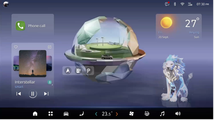 「水晶棱镜」风格 HMI 设计
