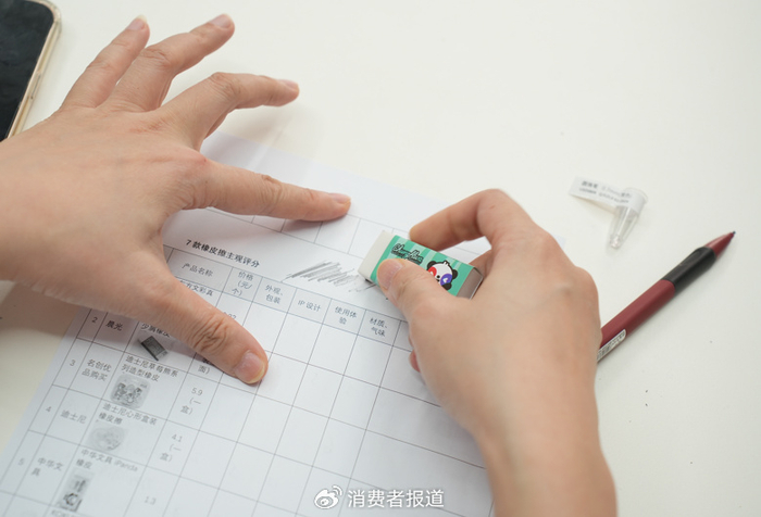 ▲测试员在体验IP文具