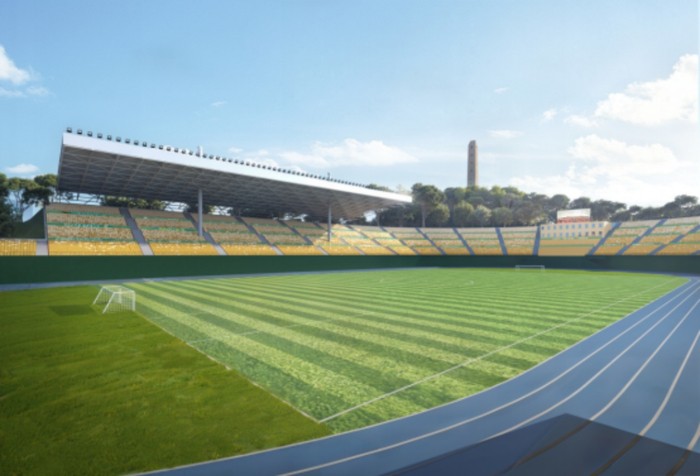 （越秀山项目改造工程效果图）