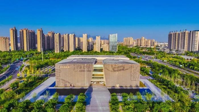 △阜阳市博物馆。全媒体记者 庞诚/摄