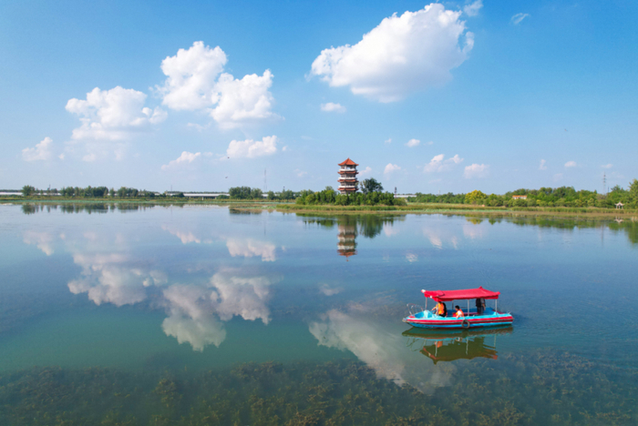 △ 颍州西湖。张天峰/摄