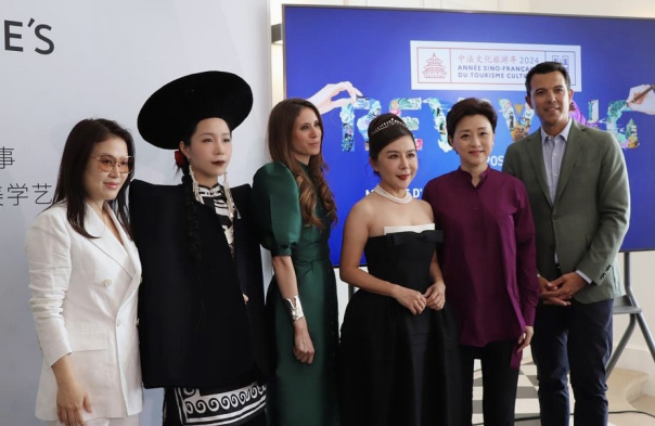 中法时尚/艺术各界名仕交流活动现场