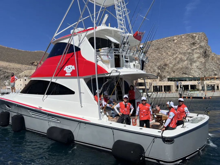 ▲京东采销此次在地中海的包船团队
