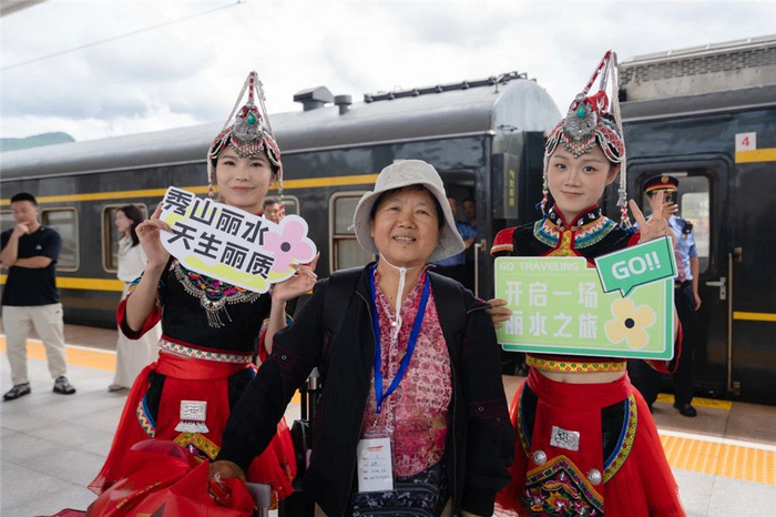 市民来到丽江旅游。（受访者供图）