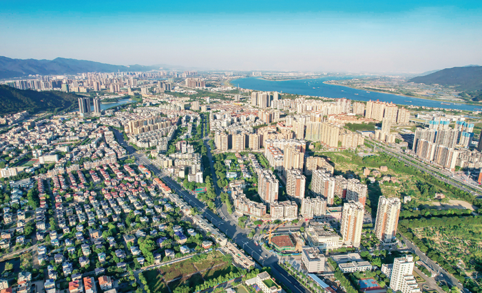 △鼎湖城区。鼎湖区融媒体中心记者 马凯勇 摄