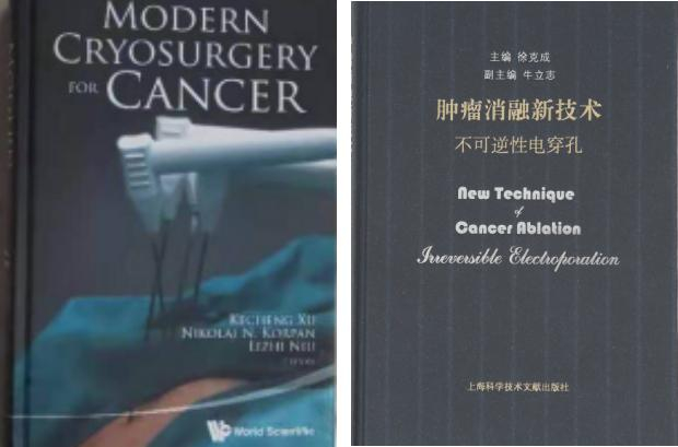 牛立志院长冷冻、纳米刀相关著作