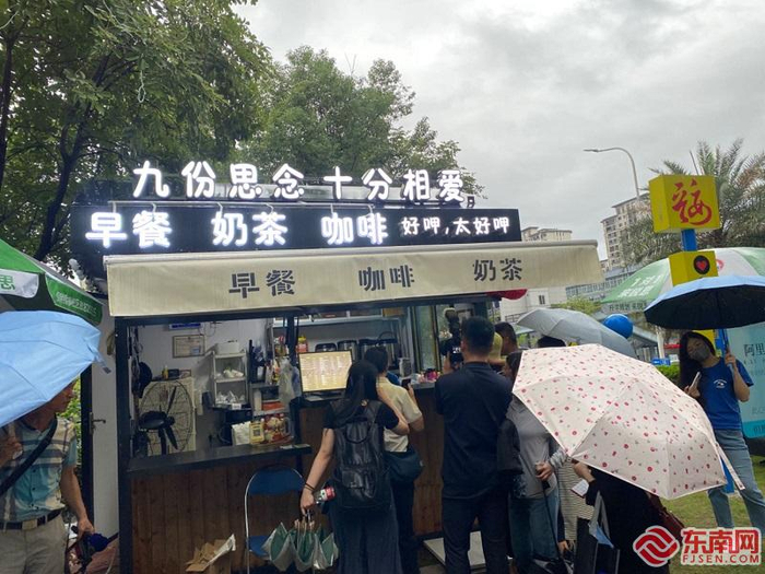 台胞王淑娟开办的早餐屋。
