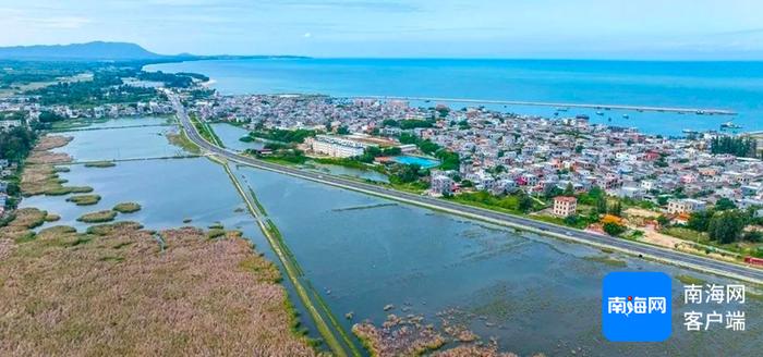 环岛旅游公路昌江段 。记者 吴兴财 摄