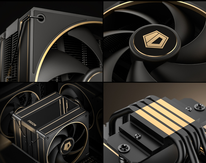 ▲ 霜格 410 黑金版设计