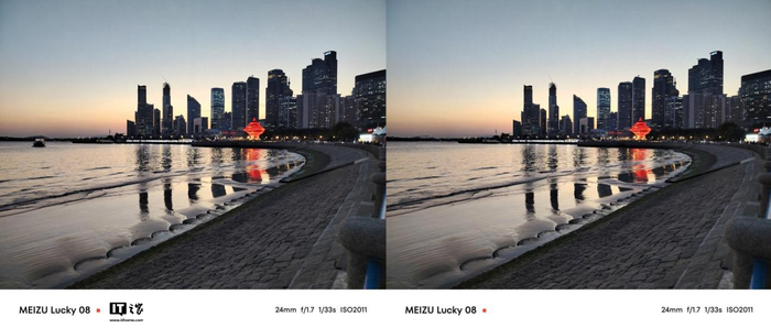 ▲ 照片处理前后对比