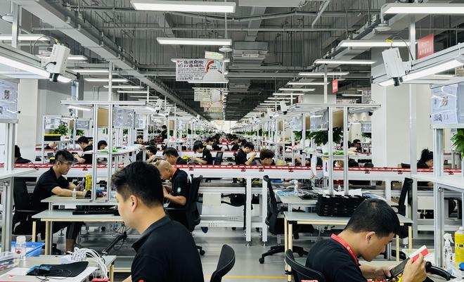 转转深圳质检中心 来源：受访者供图