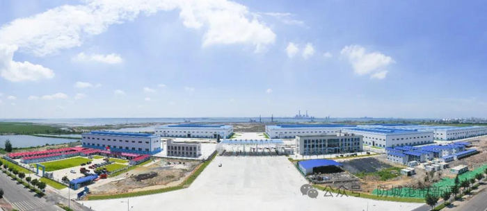 防城港保税物流中心（B型）航拍图。（资料图）