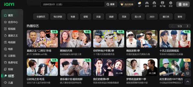 图源：爱奇艺官网