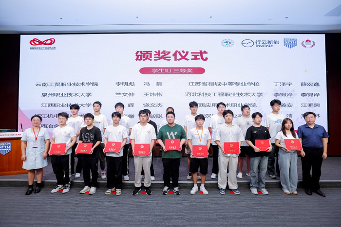 ▲学生组三等奖