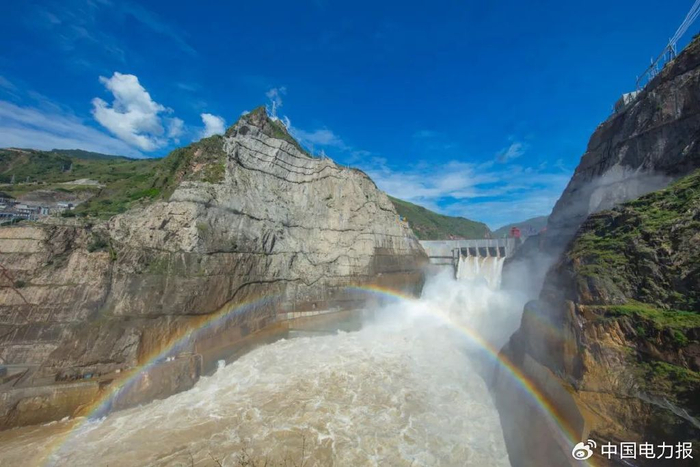 ▲乌东德水电站