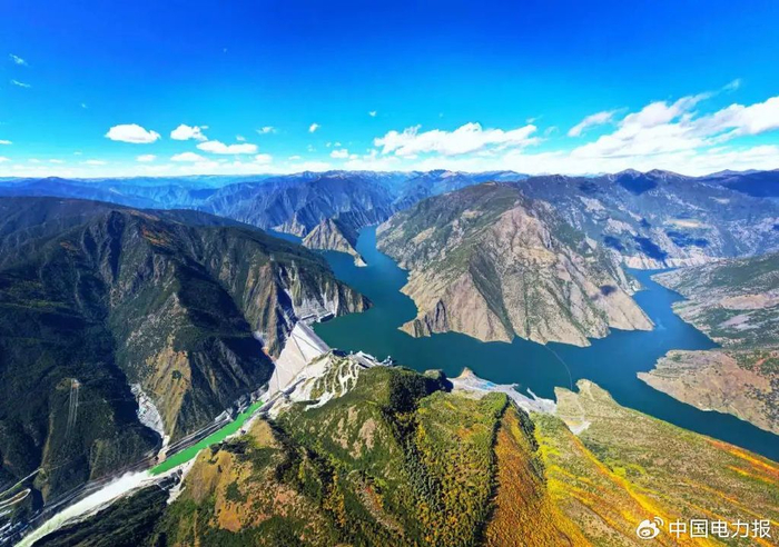 ▲雅砻江两河口水电站