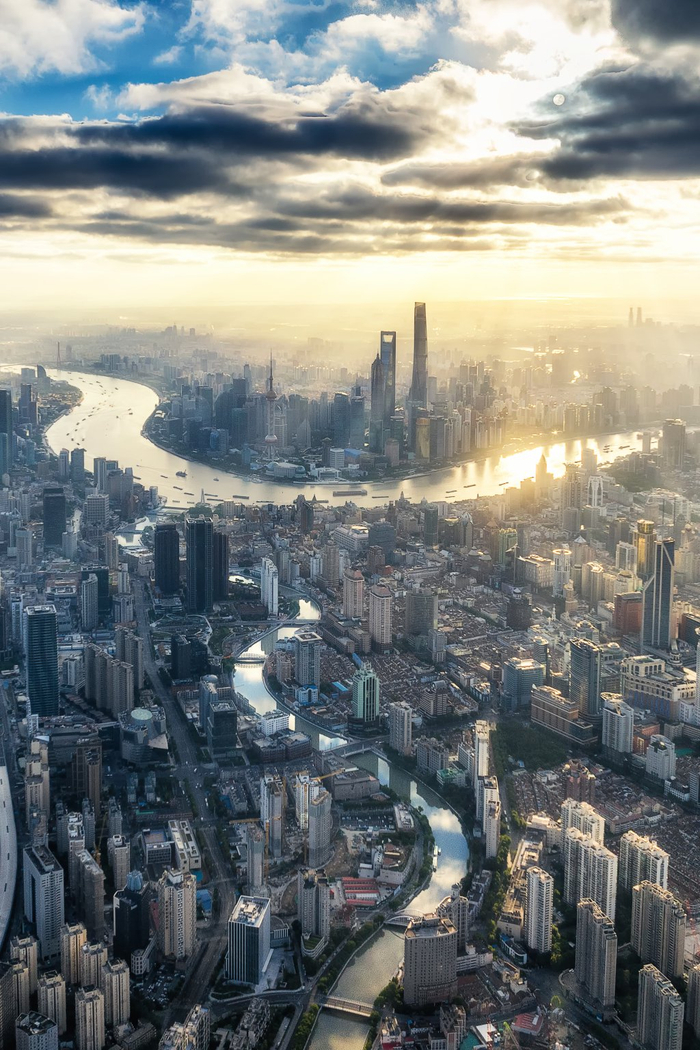 苏州河流经上海多个行政区，最后汇入黄浦江。肖扬/IP SHANGHAI图