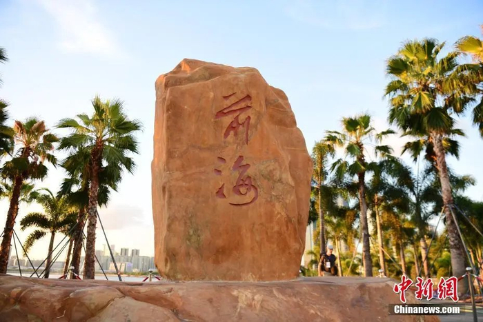  深圳前海。中新社记者 苏丹 摄