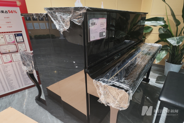 实地走访琴行 图片来源：每经记者 杜蔚 摄