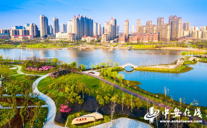 肥东和睦河航拍（黄永东 摄）