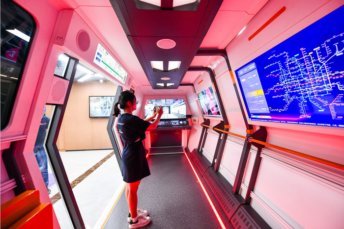 2024年，北京地铁创新技术研究院下一代地铁实验室对媒体开放。邓伟摄