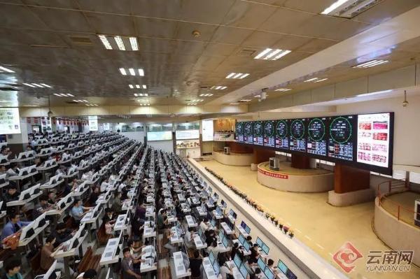 昆明国际花卉拍卖交易中心花拍现场。云南网记者 陈飞 实习生 门世辉 摄