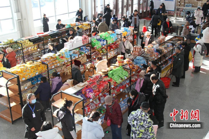 嘉荫县互市贸易中心。嘉荫县委宣传部供图