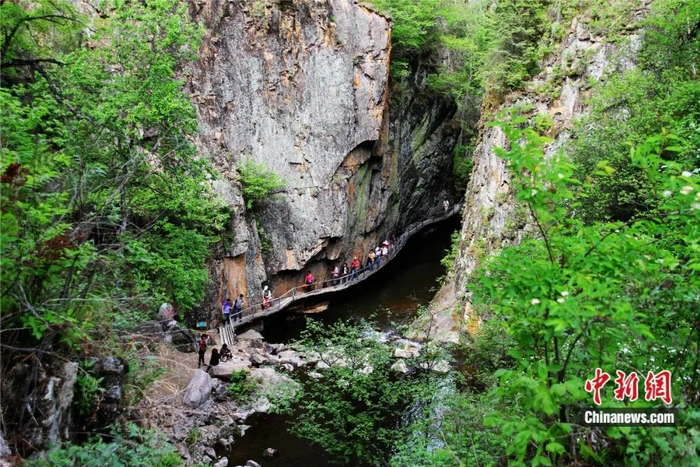茅兰沟国家森林公园。嘉荫县文体广电和旅游局供图