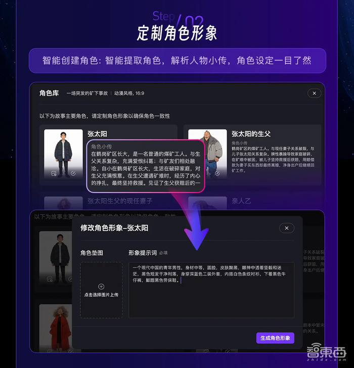 ▲“神笔马良”能够智能定制角色（图源：中国电影报）