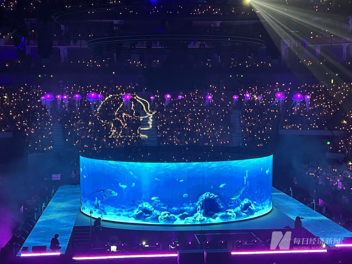 刘若英演唱会现场 图片来源：每经记者 杨夏 摄