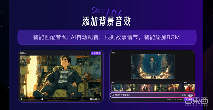 ▲“神笔马良”能够智能匹配音频（图源：中国电影报）