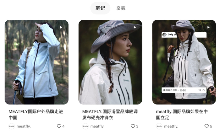 🍠就只发了三条笔记