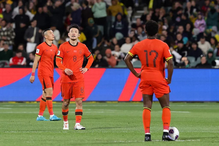 国足1比3负于澳大利亚 图/视觉中国