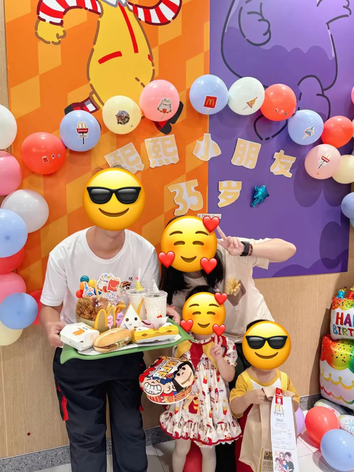 在麦当劳约会，在麦当劳结婚，有娃了来麦当劳过生日/图源@小叶子