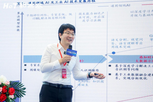 　　图:TCL工业研究院技术负责人刘强