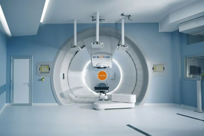 ▲中广核技质子治疗设备