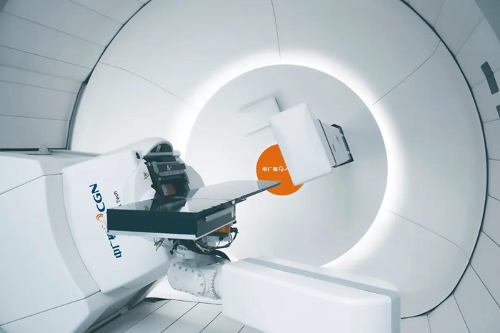 ▲中广核技质子治疗设备