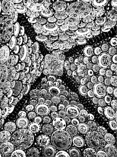     图6 葡萄牙桑托斯宫穹顶上的青花瓷