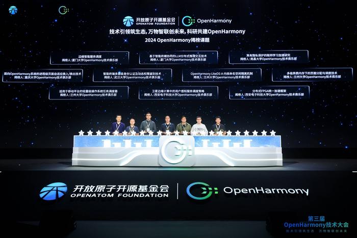 OpenHarmony年度课题揭榜