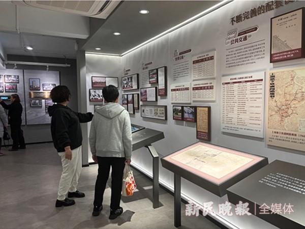 图说：上海工人新村展示馆一年迎来5万访客。孙云 摄（下同）