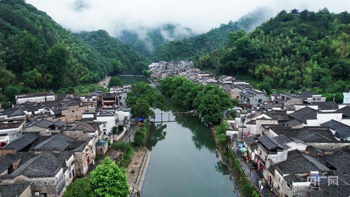 风景宜人的瑶里（央广网发 肖江峰 摄）