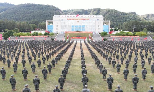 北京密云武警训练基地图片