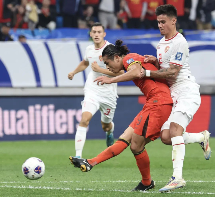 张玉宁破门瞬间图/刘占崑 摄