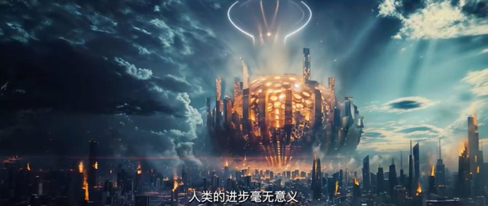 AI短剧《三星堆：未来启示录》剧照