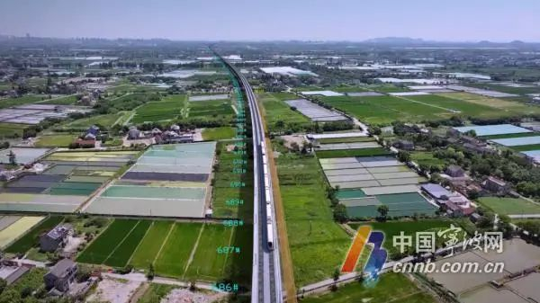 海盐段陆路段工程效果图。